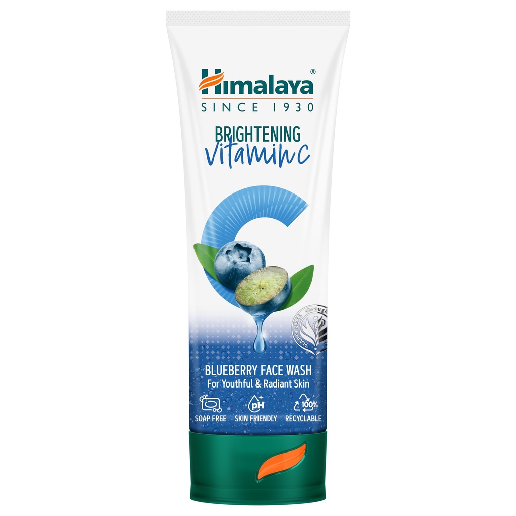 Himalaya Brightening Vitamin C Blueberry Face Wash 100ml 