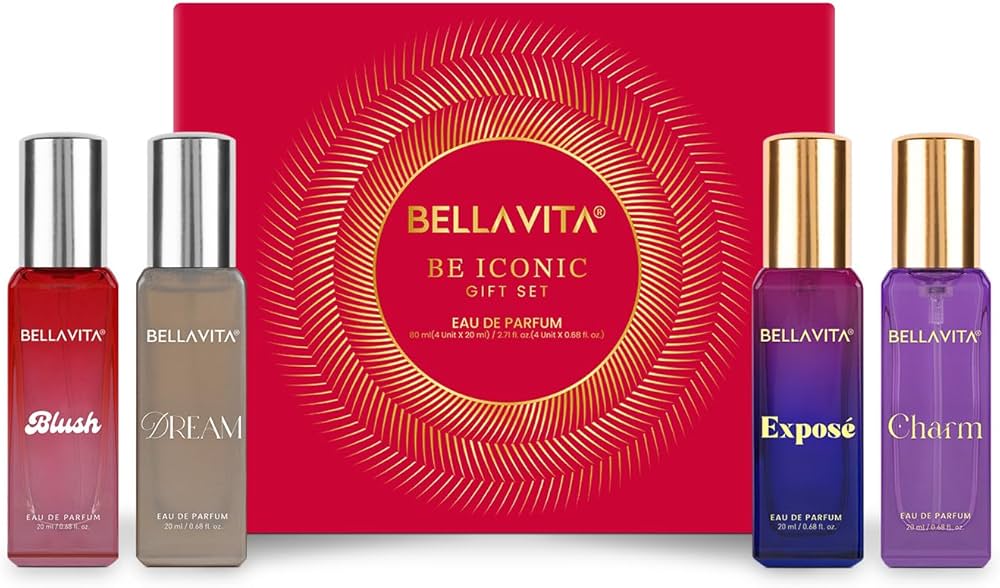 Bellavita Eau De Perfume Gift Set 80ml (4N x 20ml)