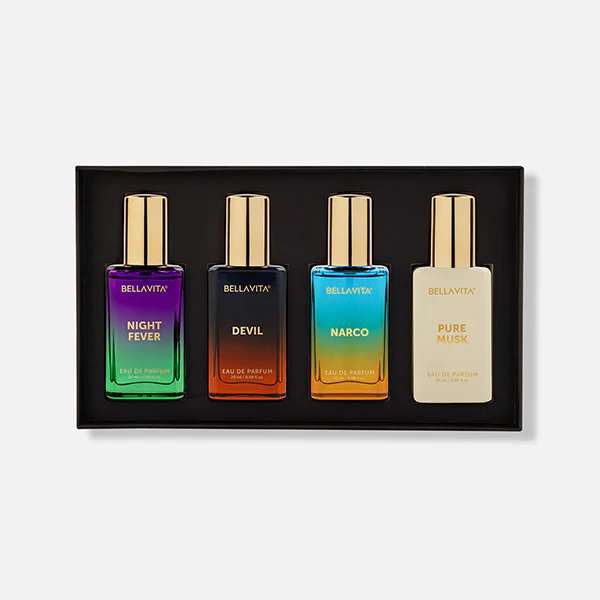 Bellavita Unisex Scents Gift Set 80ml (4N x 20ml)