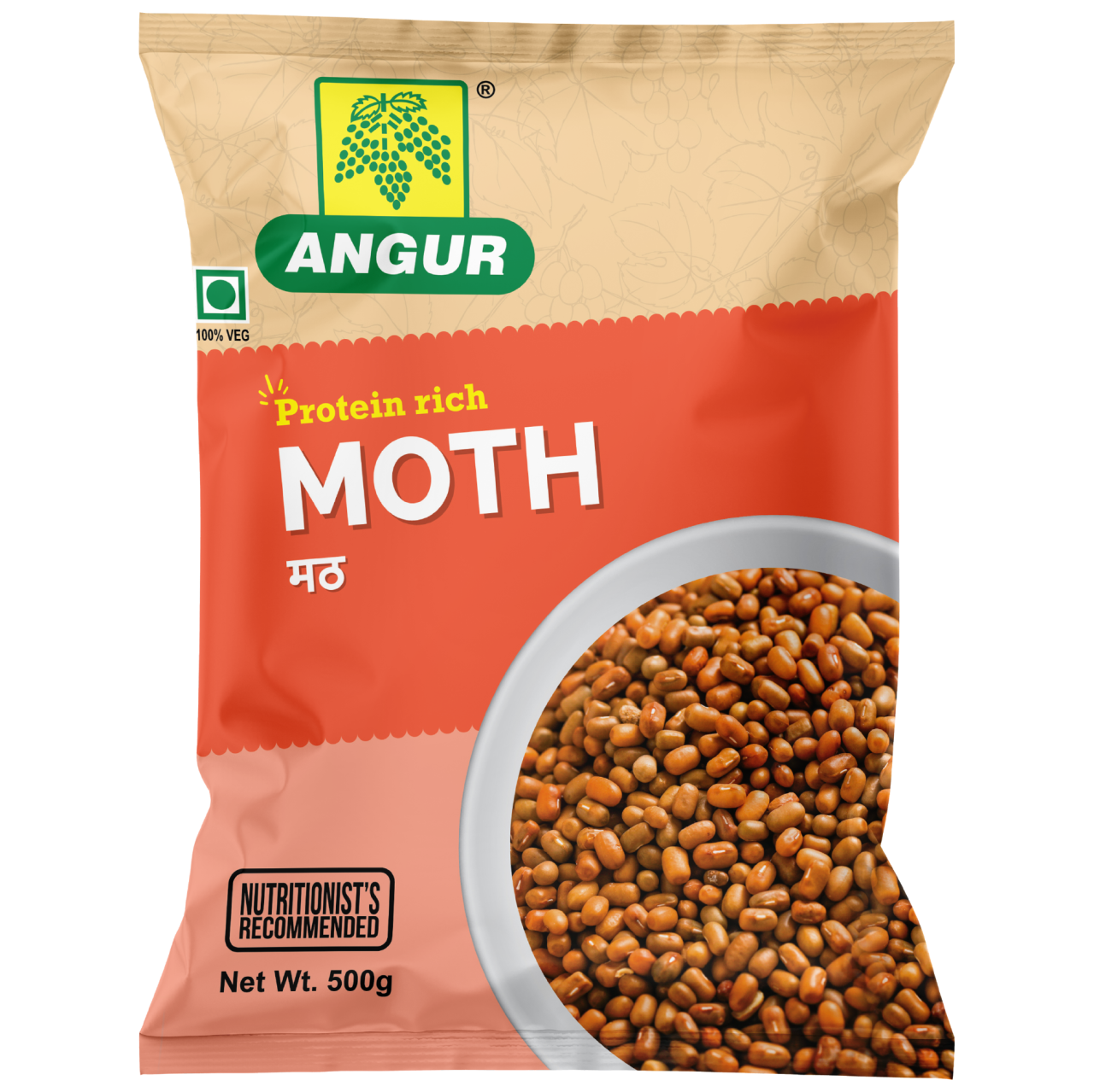 ANGUR PROTEIN RICH MOTH 500 G