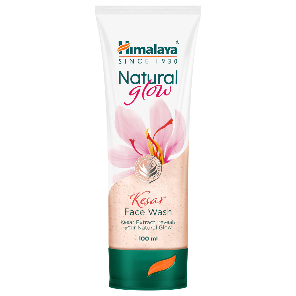 Himalaya Natural Glow Kesar Face Wash 100ml