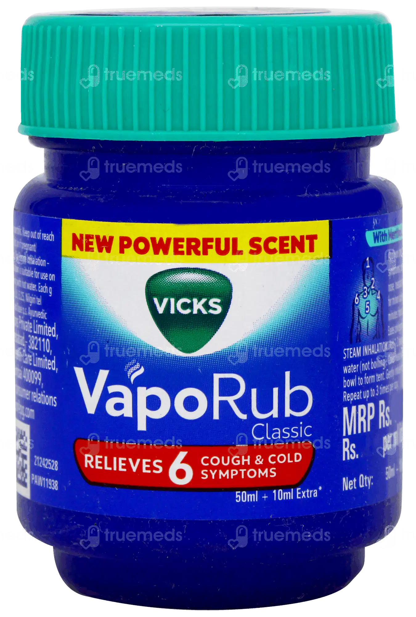 Vicks VapoRub 50+10ml Extra