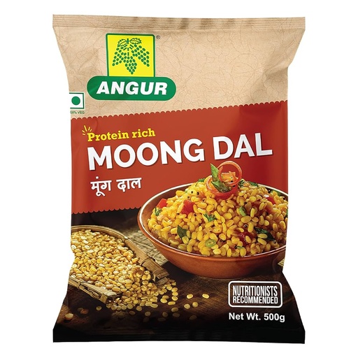 ANGUR PROTEIN RICH MOONG DAL 500 G