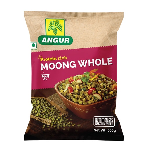 ANGUR PROTEIN RICH MOONG WHOLE 500 G